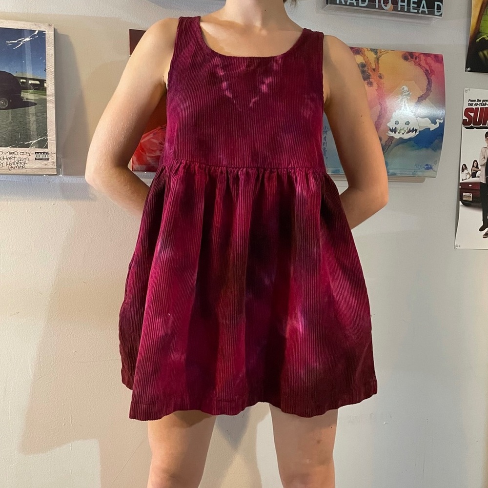 Beautiful tie die babydoll dress